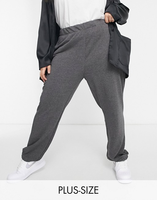 Only Curve joggers in grey