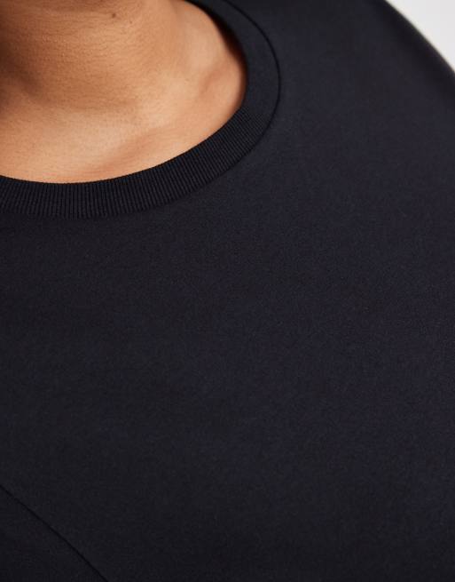 ONLY Curve - T-shirt coupe carrée - Noir, 3 de 4