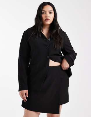 Only Curve Tailored Skort In Black