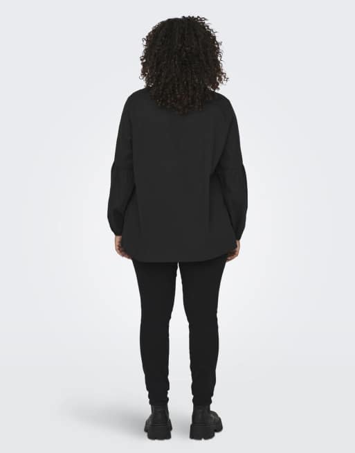 ONLY Curve Top in black, 2 of 4