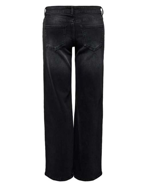 ONLY Curve Wide-fit jeans in washed black, 7 of 7