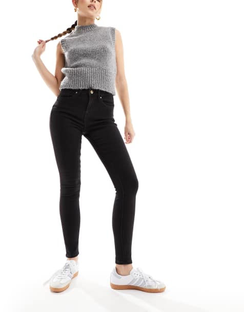 Only – Czarne jeansy push up o obcisłym kroju - view 1