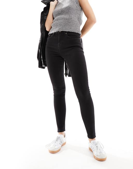 Only – Czarne jeansy push up o obcisłym kroju , 3 z 5