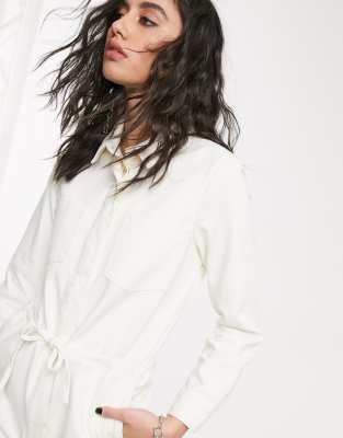 only denim boiler suit