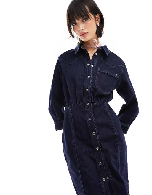 Only hot sale denim dress