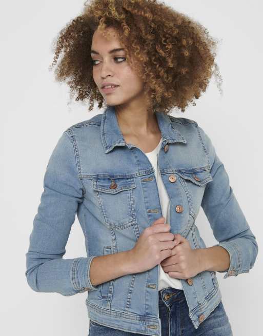 ONLY Denim jacket in light blue, 3 of 4