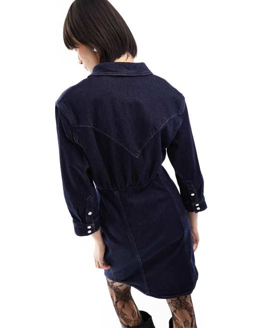 Only denim jurk hotsell