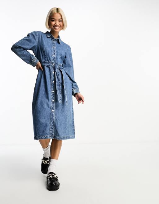 Only denim jurk sale