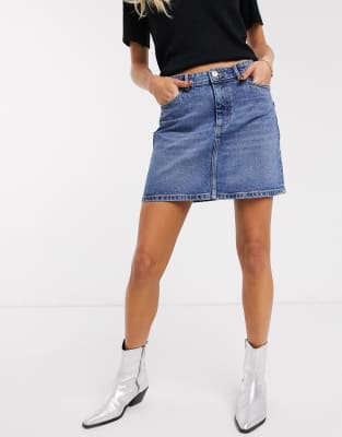 90s denim skirt