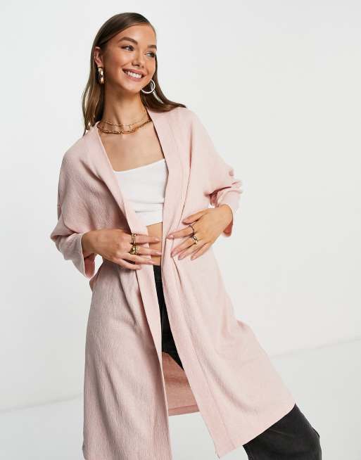 Long shop jersey cardigan