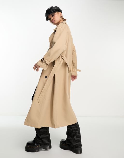 Double breasted hotsell duster coat