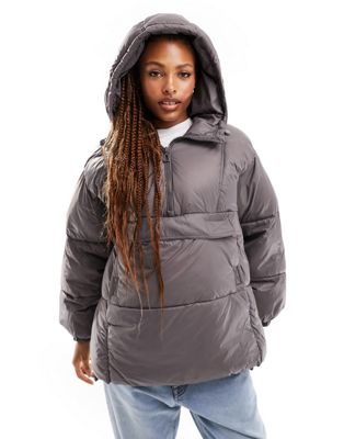 Only padded jacket in grey - ASOS Price Checker