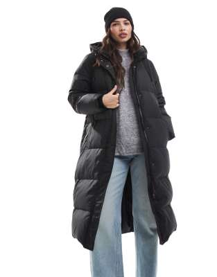 ONLY - Doudoune longue - Noir