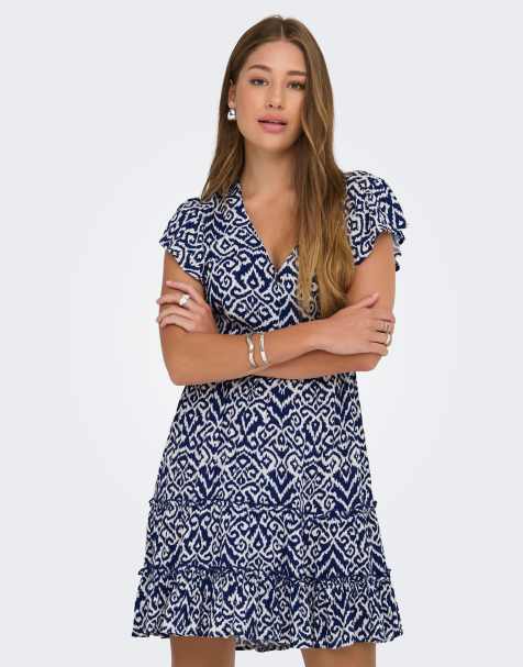 ONLY Dress in ombre blue - view 1