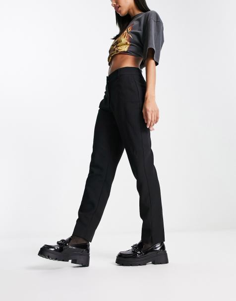 Only - Elegante cigarette broek in zwart - view 1