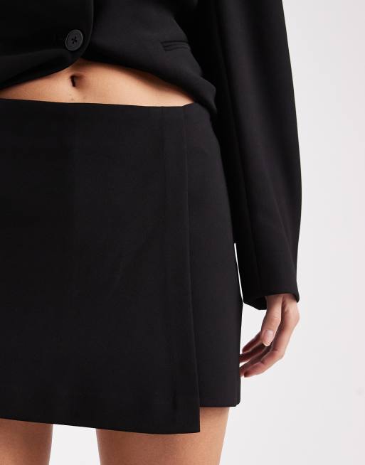 ONLY – Eleganter Skort in Schwarz, Kombiteil, 3 von 5