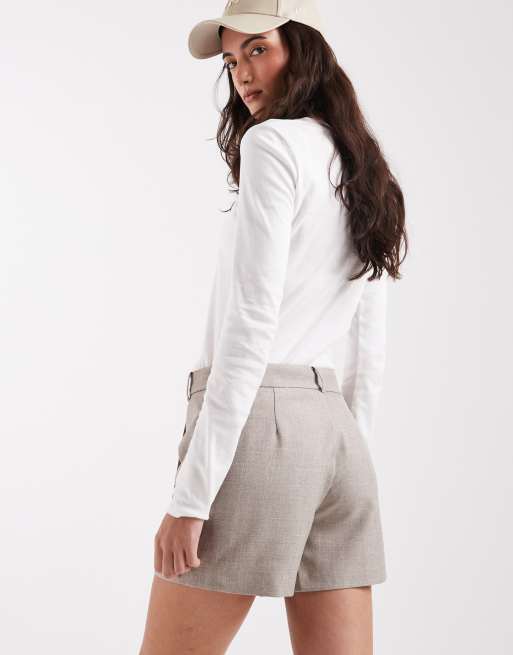 ONLY – Eleganter Skort in Steinbeige, 5 von 5