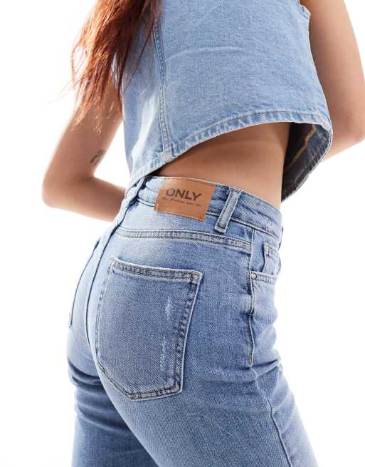 ONLY WEAR 15171550 EMILY Pantalones Vaqueros Mujer Azul