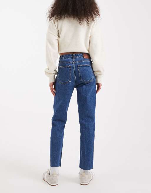 ONLY - Emily - Jeans dritti blu scuro a vita alta , 2 di 5