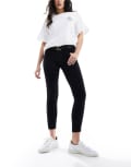 [ONLY] ONLY Eternal ankle length jeans in black M L30 BLACK