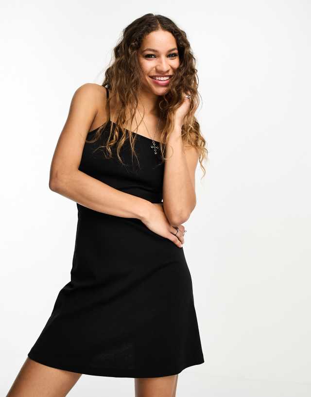 ONLY - exclusive mini cami sundress in black