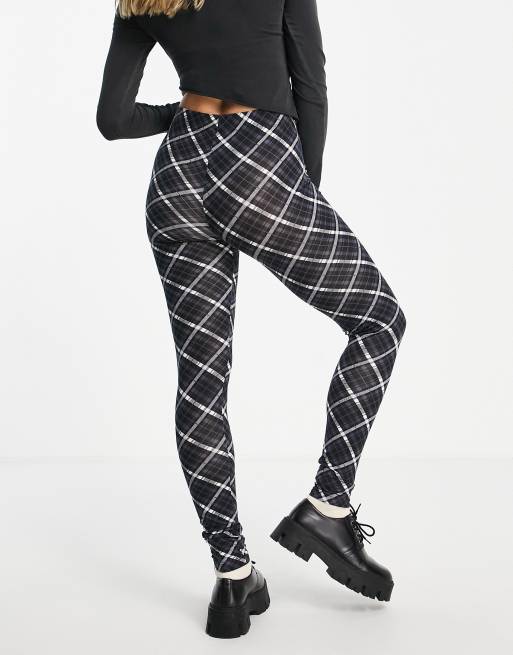 Legging a carreau hot sale