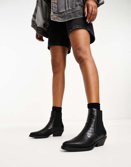 Faux hotsell croc boots