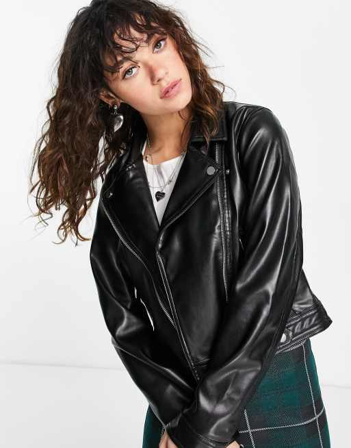 Only black biker on sale jacket