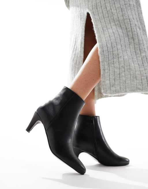 Only Ankle Boots ONLNANNA Female Black Plain Colored Size 39