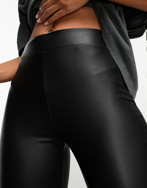 Wilfred Free Daria Pant High-waisted Vegan Leather leggings Size