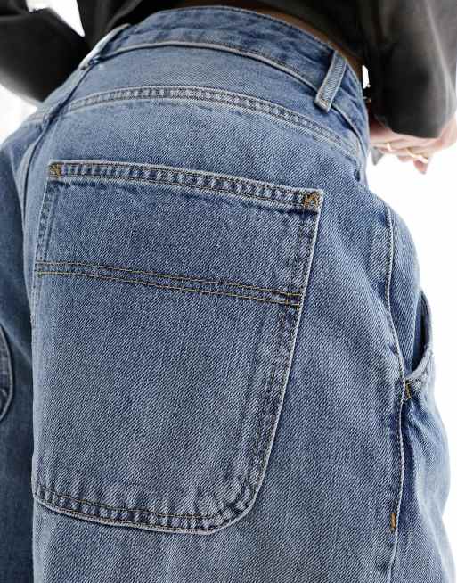 ONLY – Faye – Lockere Jeans mit mittlerer Leibhöhe und mittlerer Waschung , 5 von 5