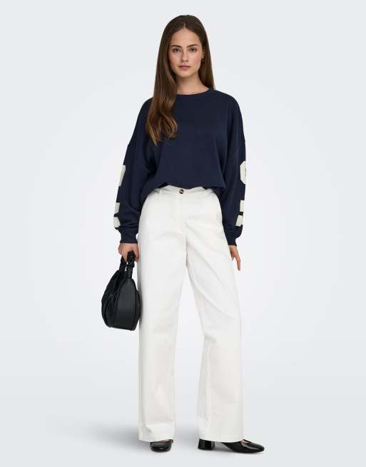 ONLY - Felpa color surf the web, 4 di 4