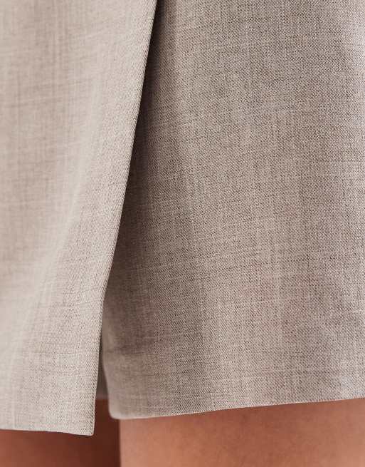 ONLY - Getailleerde skort in stone, 4 van 5