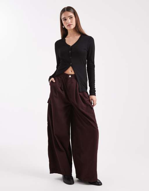 ONLY - Gilet long avec ourlet ouvert - Noir, 2 de 4