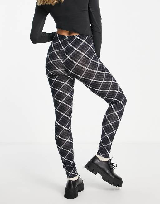 Only – Grårutiga leggings, endast hos ASOS , 4 av 4