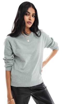 Only – Grauer Pullover mit Rundhalsausschnitt - view 1