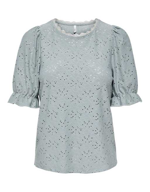 ONLY - Grøn top, 6 af 7
