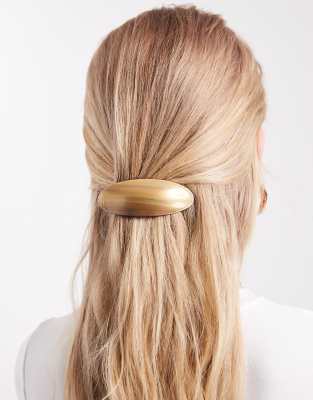 ONLY - Haarspange in Braun-Brown