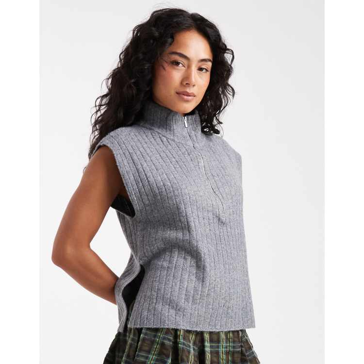 トップス soyy.mohair minimal vest(gray) トップス soyy.mohair minimal vest(gray) トップス soyy.mohair