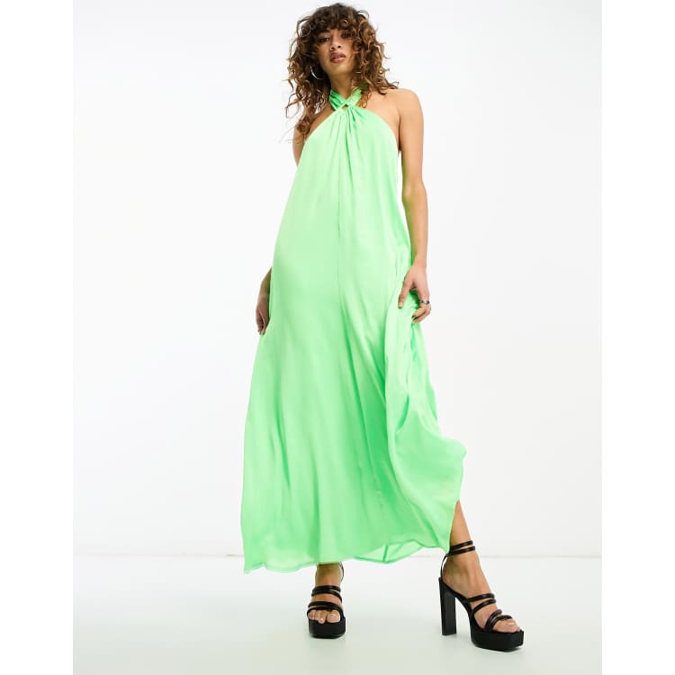 Elan halter best sale maxi dress