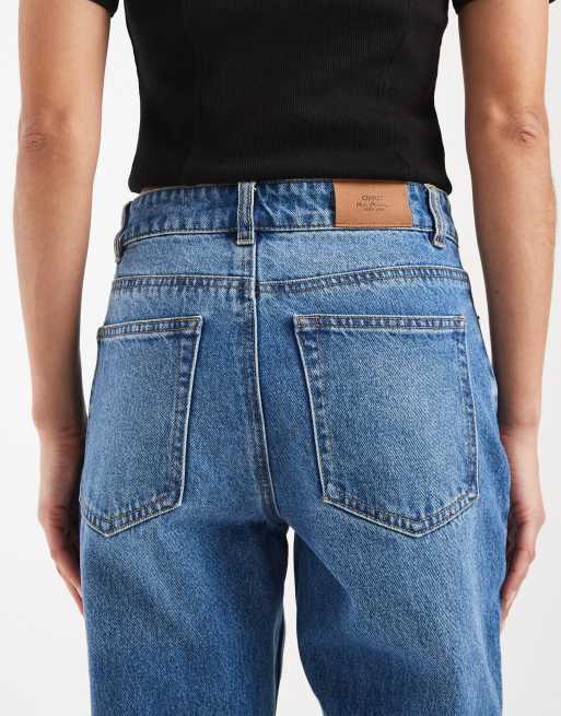 ONLY - Hazel - Jeans dritti a vita medio alta blu medio , 4 di 5