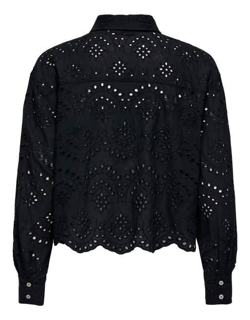 ONLY – Hemd in Schwarz, 4 von 4