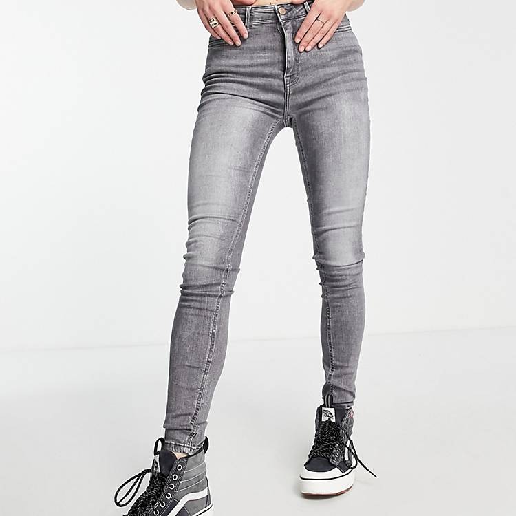 Only high rise jean in gray | ASOS