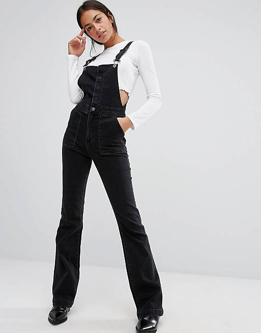 Only High Waist Flare Overall | ASOS