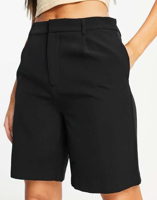 Black Tailored & Trouser Shorts for Women