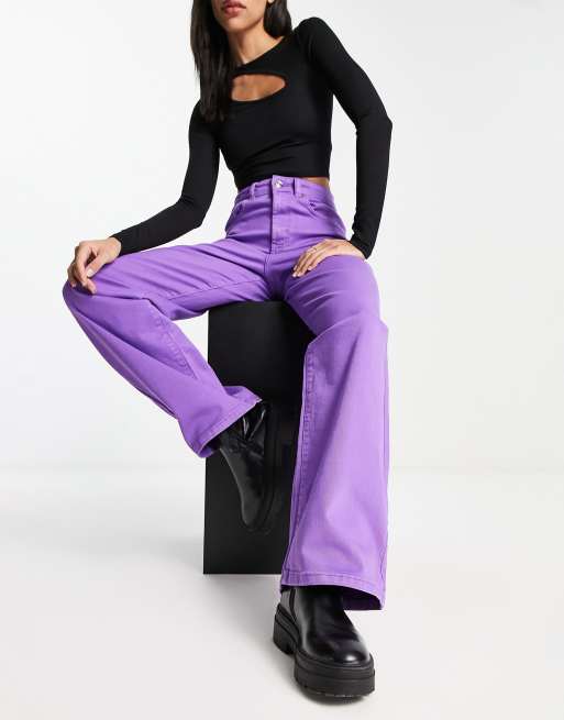 Clothing Purple Jeggings Uk FAITH CROPPED JEGGINGS LILAC