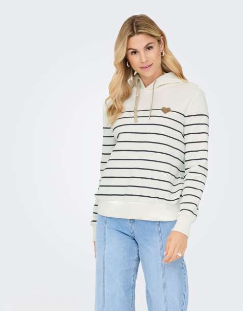 ONLY Hoodie in cloud dancer 1 - view 1