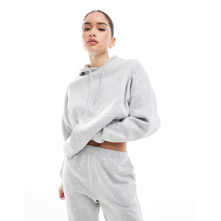 ONLY hoodie in light heather gray - part of a set | ASOS