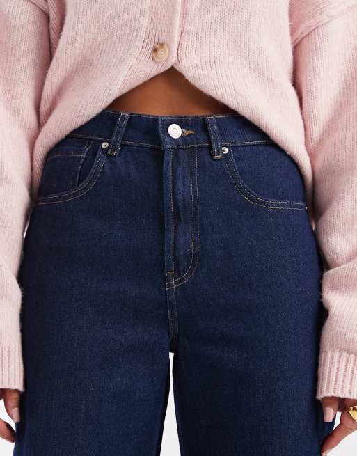 Only - Hope - Jean ample taille haute - Indigo, 4 de 5