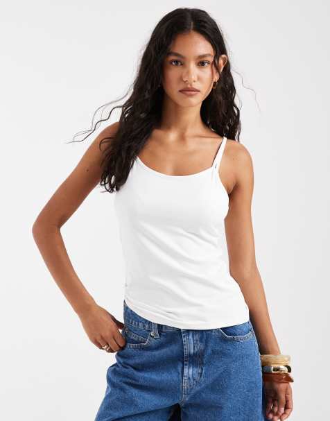 ONLY - Hvid cami-top - view 1